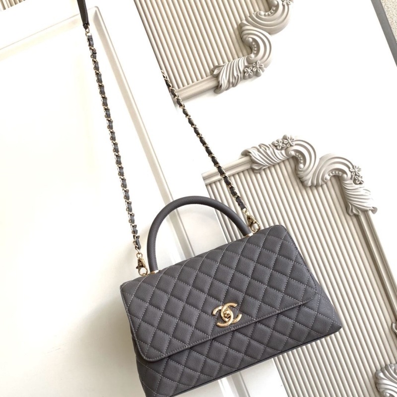 Ch**el top handle bags